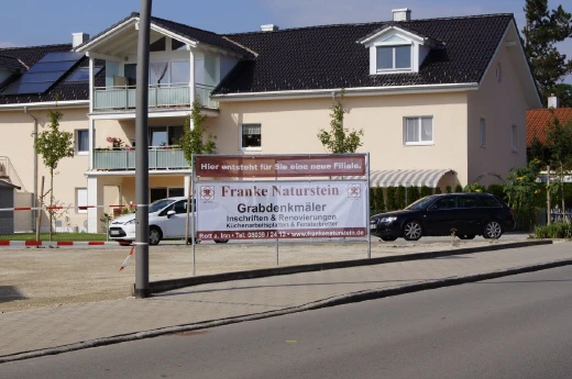 Franke Naturstein - Neue Filiale Bad Aibling