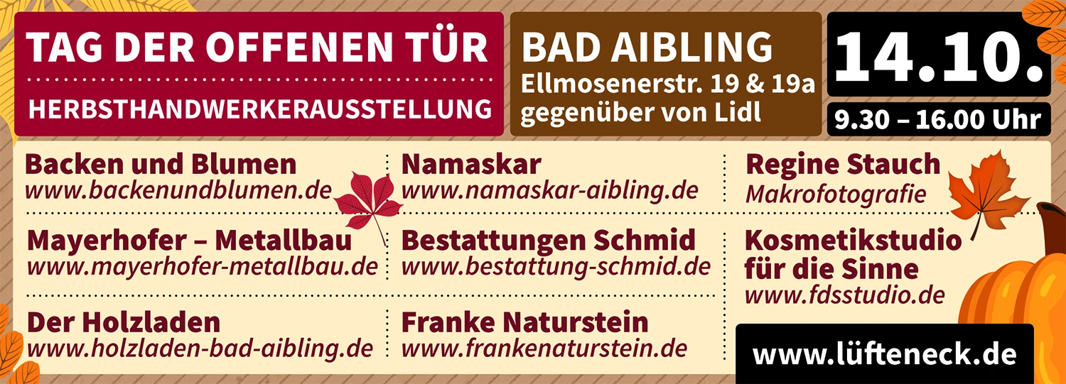 Herbsthandwerkerausstellung in Bad Aibling