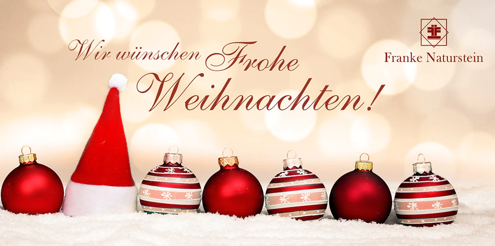Franke Naturstein Weihnachten 2018