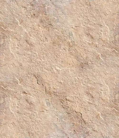 Franke Naturstein - Oberfläche eines Kalksteins in warmen Beigetönen